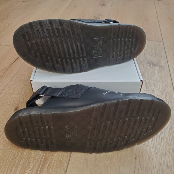 Dr. Martens JORGE II CELESTIAL MOTH Embroidered Mules Chic Grunge Mens Size 10 - Picture 6 of 8